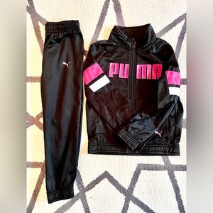 Puma Girls Nylon 2 Piece Track suit size 6yr